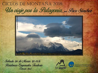 Cartel Un viaje a la Patagonia