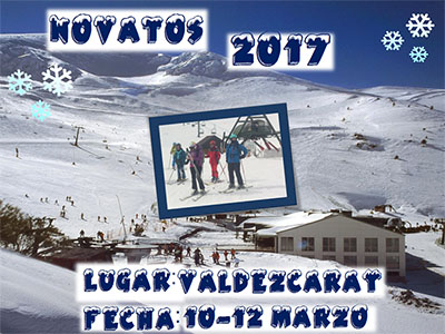 Cartel Novatos 2017